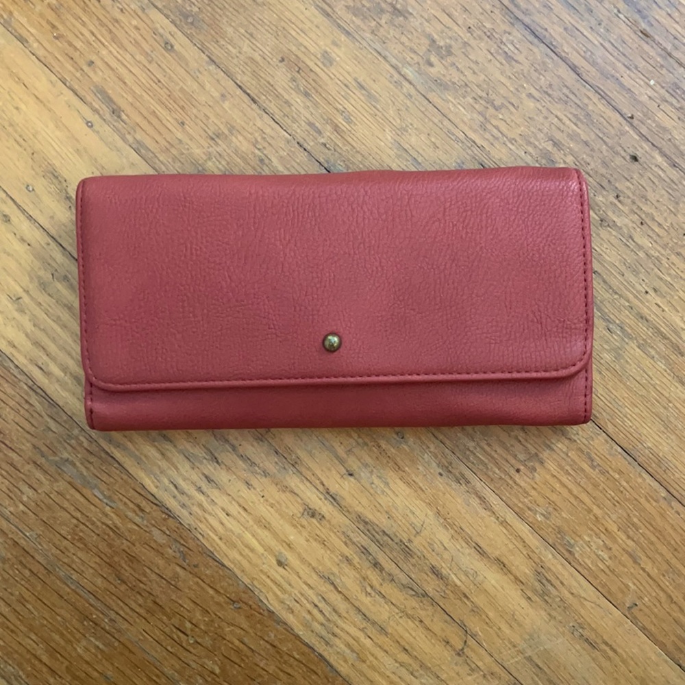 Rose colored wallet!